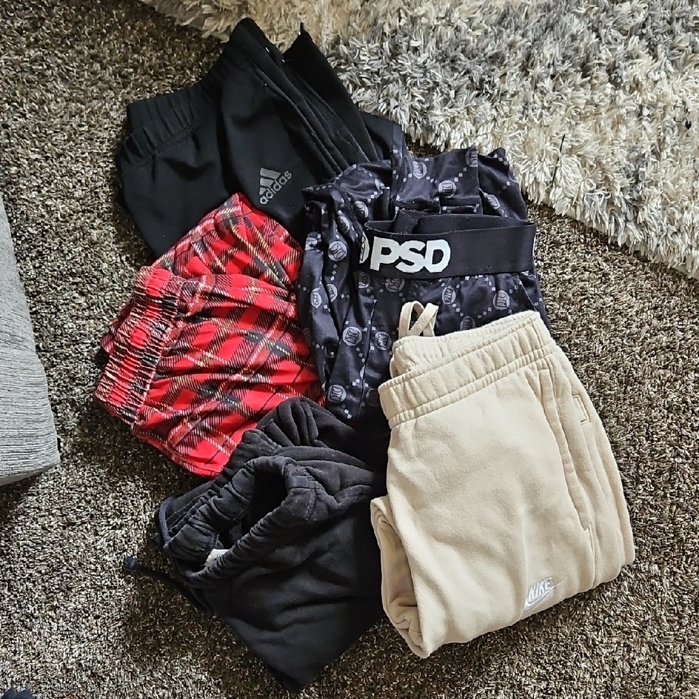 Adidas and Nike Joggers Bundle